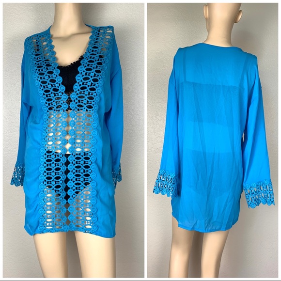 Swimsuit Bikini Cover Up Beachwear - Picture 4 of 11